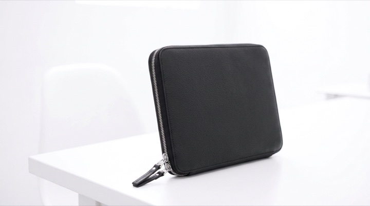 Full-Grain Leather Laptop Sleeve add-on